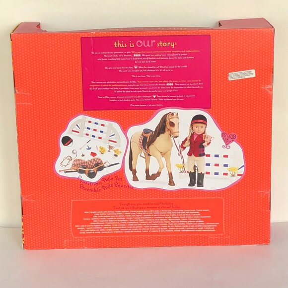 New in Box Our Generation Doll Accessory- Equestrian Style Set - Picture 6 of 14